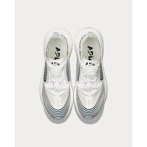 NWB APL Streamline Running Sneakers Shoes White/Clear/Midnight Size 10